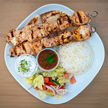 Chicken Shish Platter