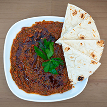 Turkish Ezme Salad with Pita