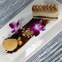 Banana Bread Cheesecake at Hot Tin Roof