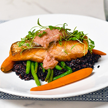 Seared Scottish Salmon at Hot Tin Roof