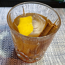 Smoked Spicy Old Fashioned at Hot Tin Roof