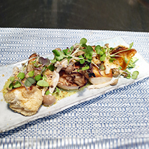 Wild Mushrooms at Hot Tin Roof